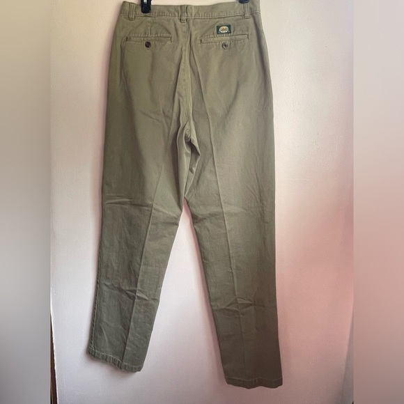 Cabelas Outdoors Pants Mens flat front size 32 khaki Straight Leg Hiking - Picture 2 of 7